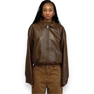 Classic Brown Leather Jacket